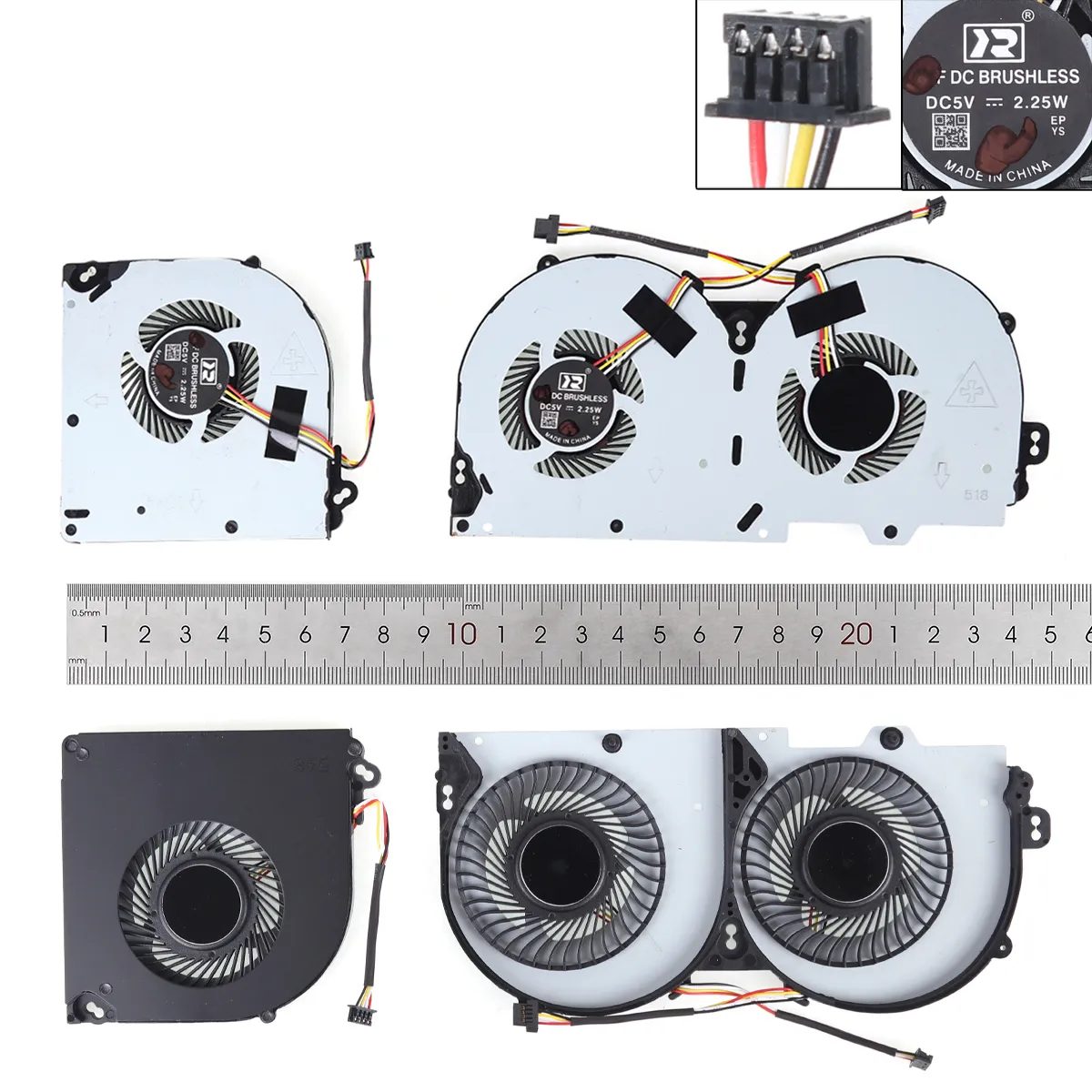 Picture of HASEE CLEVO T97 T96 T96E T96C T97C T97E P950EN 4PIN L+R（High copy）.